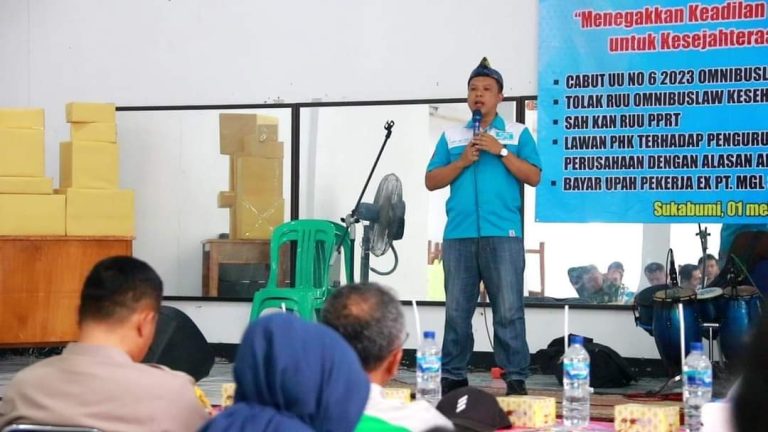 Wakil Bupati Sukabumi, Iyos Somantri : Kuatkan Silaturahmi dan Kebersamaan Melalui May Day 2023