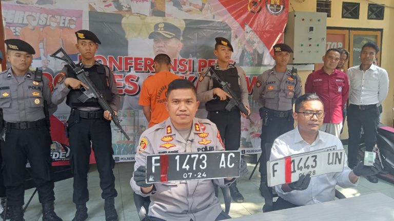 Berbekal GPS, Satreskrim Polres Sukabumi Ciduk Pelaku Pencuri Mobil