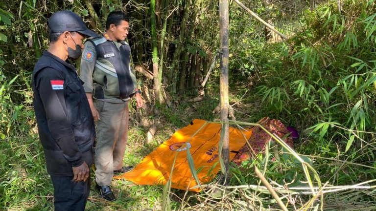 Penemuan Sesosok Mayat Perempuan Gegerkan Warga Babakan Panjang Cibadak 