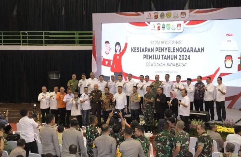 Pemkab Sukabumi Komitmen Dukung Pemilu Luber dan Jurdil 